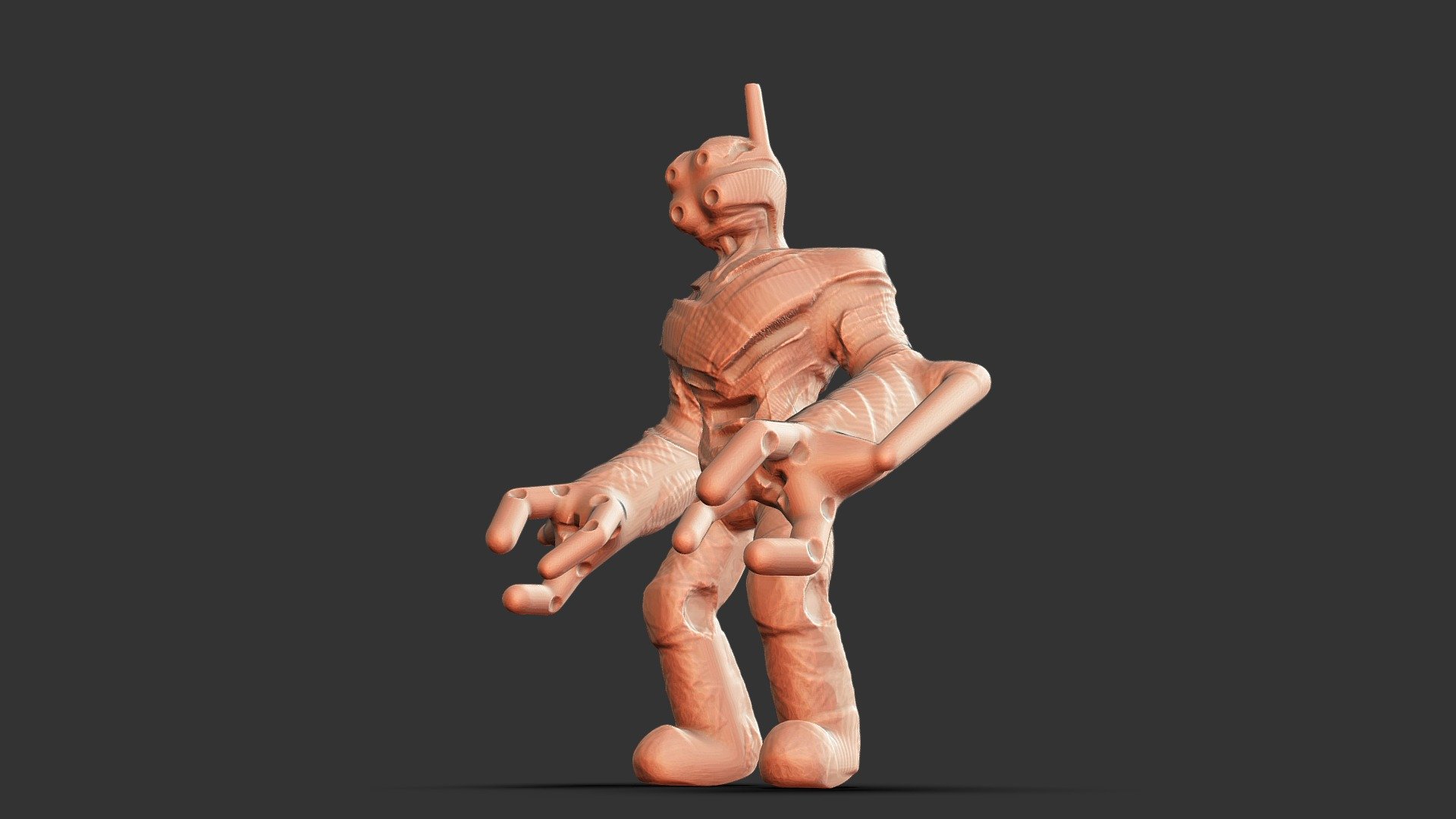 Sculpt January 2018 Jan 05 - Golem