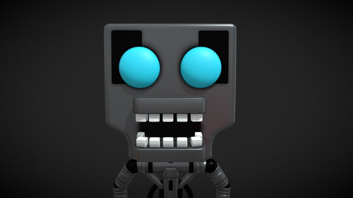 Endo 01 Funko pop! Custom 3D Model