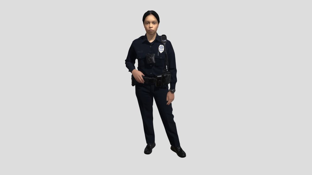 Police Officer in Uniform