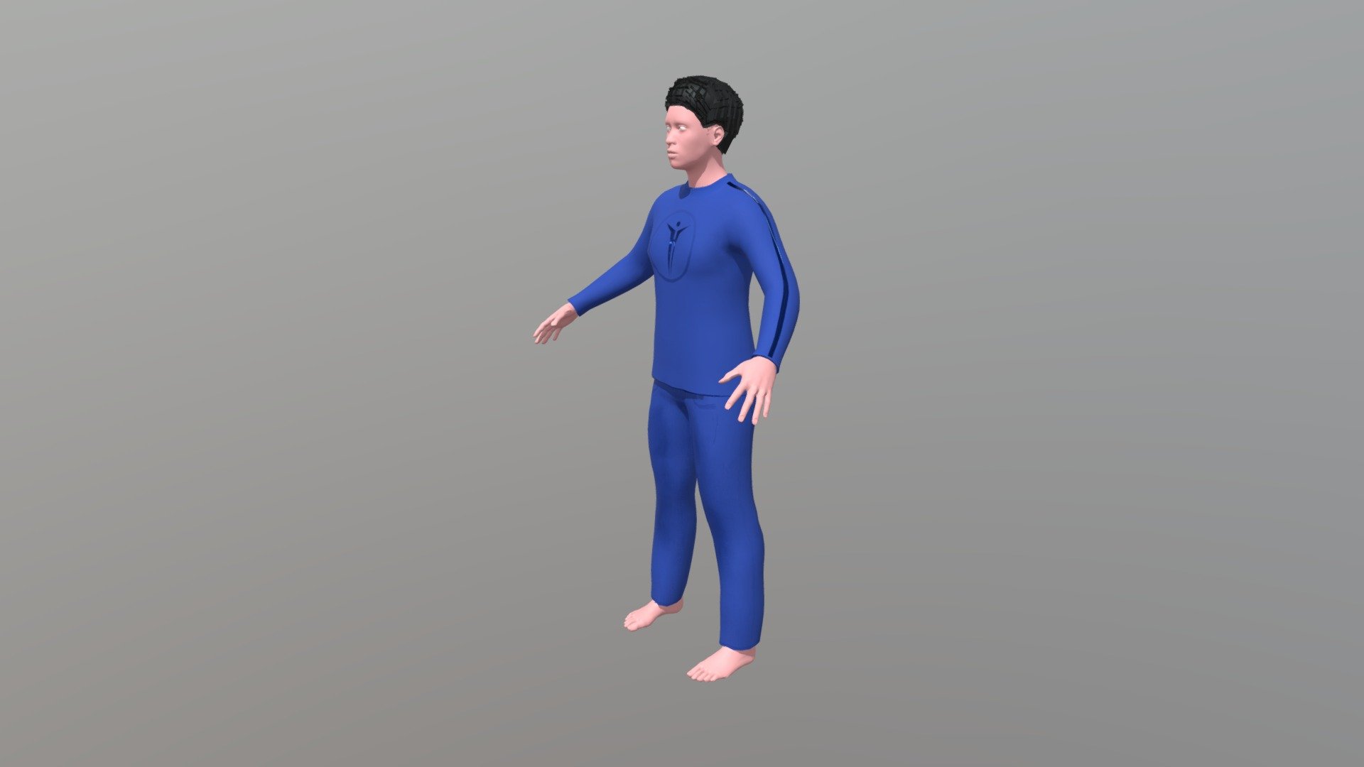 Hombre — Sketchfab embed 3D viewer