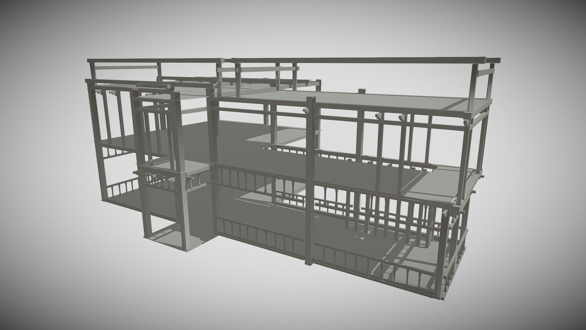 Manor House Frame - 3D model by Killian Sanders (@trashdruid) [de484fa ...