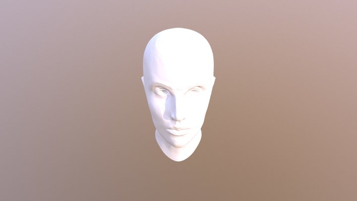 Highpoly Face Sculpt 3D Model