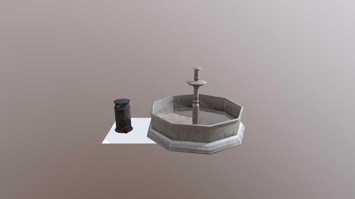 Finished Props 3D Model