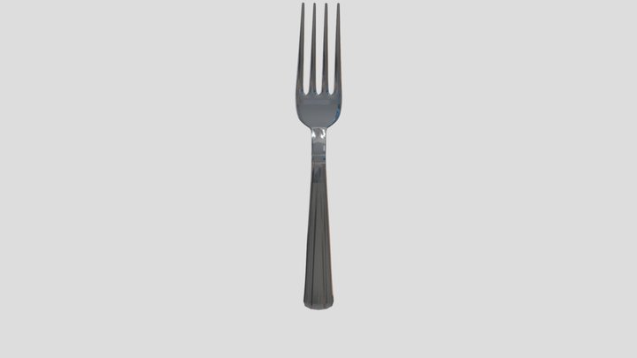 Dinner Fork 3D Model