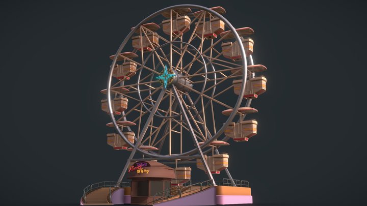 Ferris wheel 3D Model