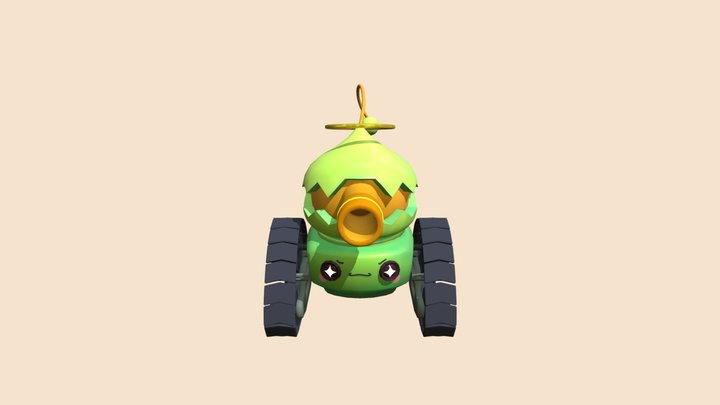 TANK N_2 3D Model