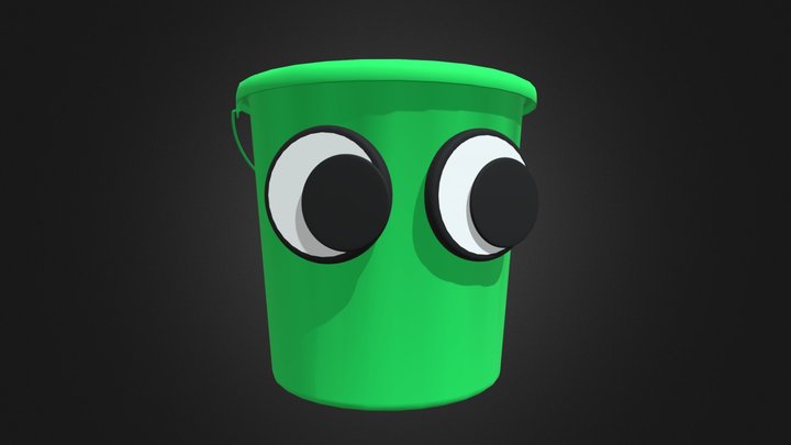 Criminal Bucket (Thing Of FlopFlop 6) 3D Model
