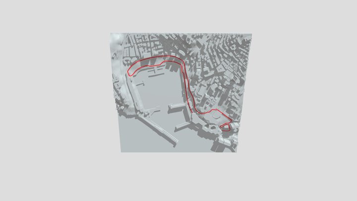 Grand Prix Of Monaco - F1 3D Model