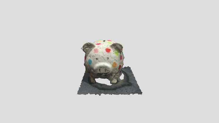 Piggy Bank 3D Model