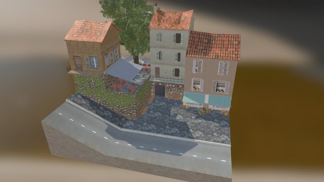 CityScene by Vandaele Seppe 3D Model