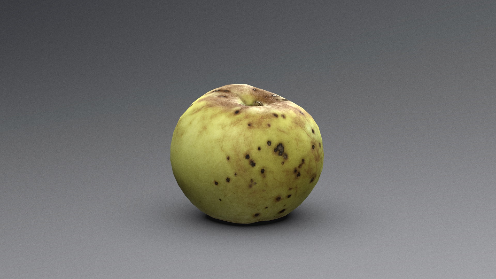 3D model Maschanzker Apple 1 - This is a 3D model of the Maschanzker Apple 1. The 3D model is about a potato with a face on it.