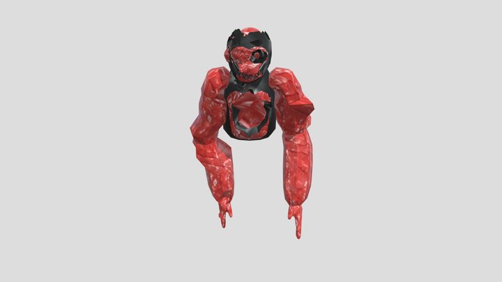scary-baboon-fan-mad 3D Model