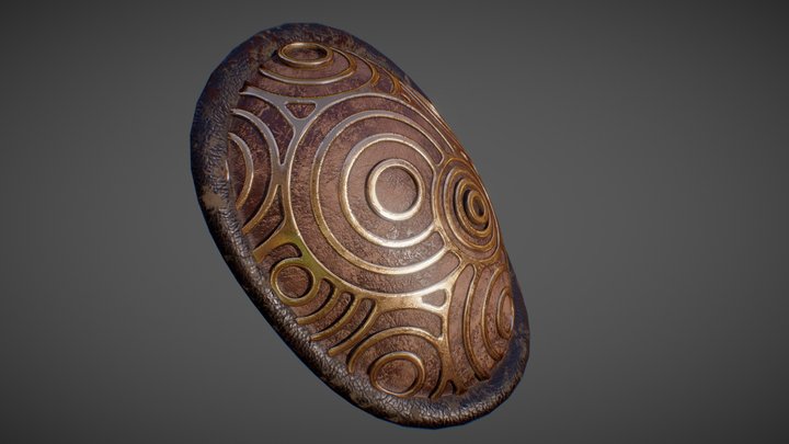 Shoulder pad (study) 3D Model