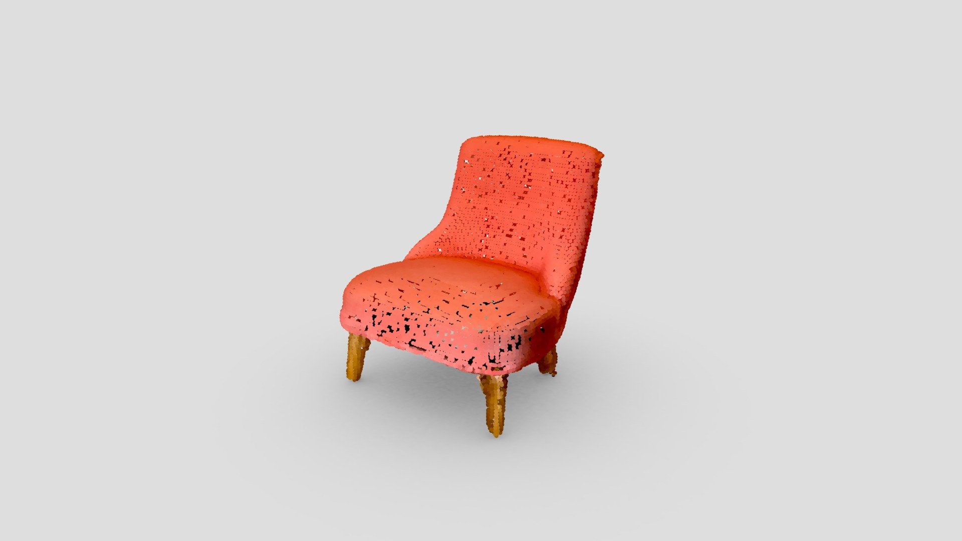 Day 45: orange chair