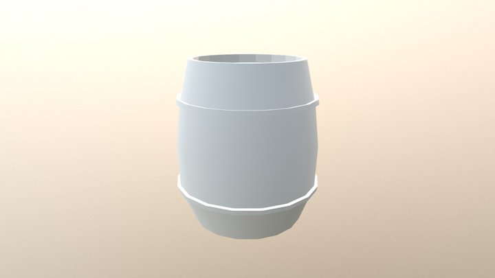 Barrel 3D Model