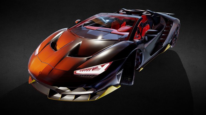 Lamborghini Centenario 3D Model