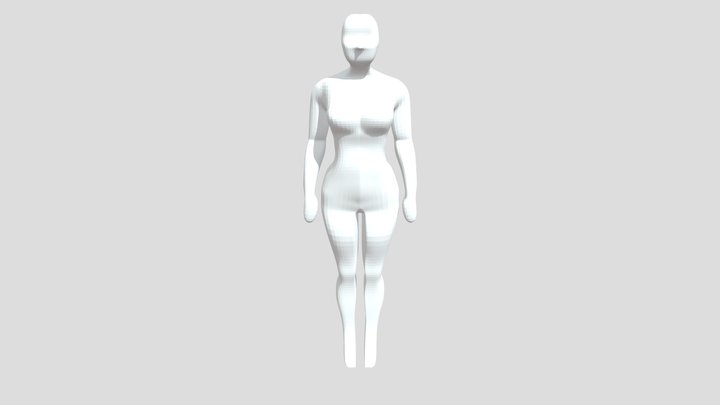 WomanFirstCharacter 3D Model