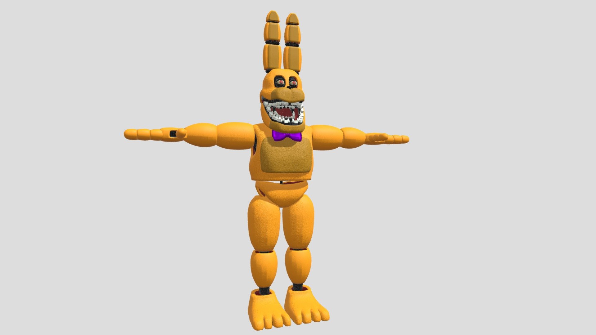 Spring Bonnie v4 redo - Download Free 3D model by RoxanneTheArtist945 ...