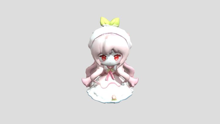 公主 3D Model