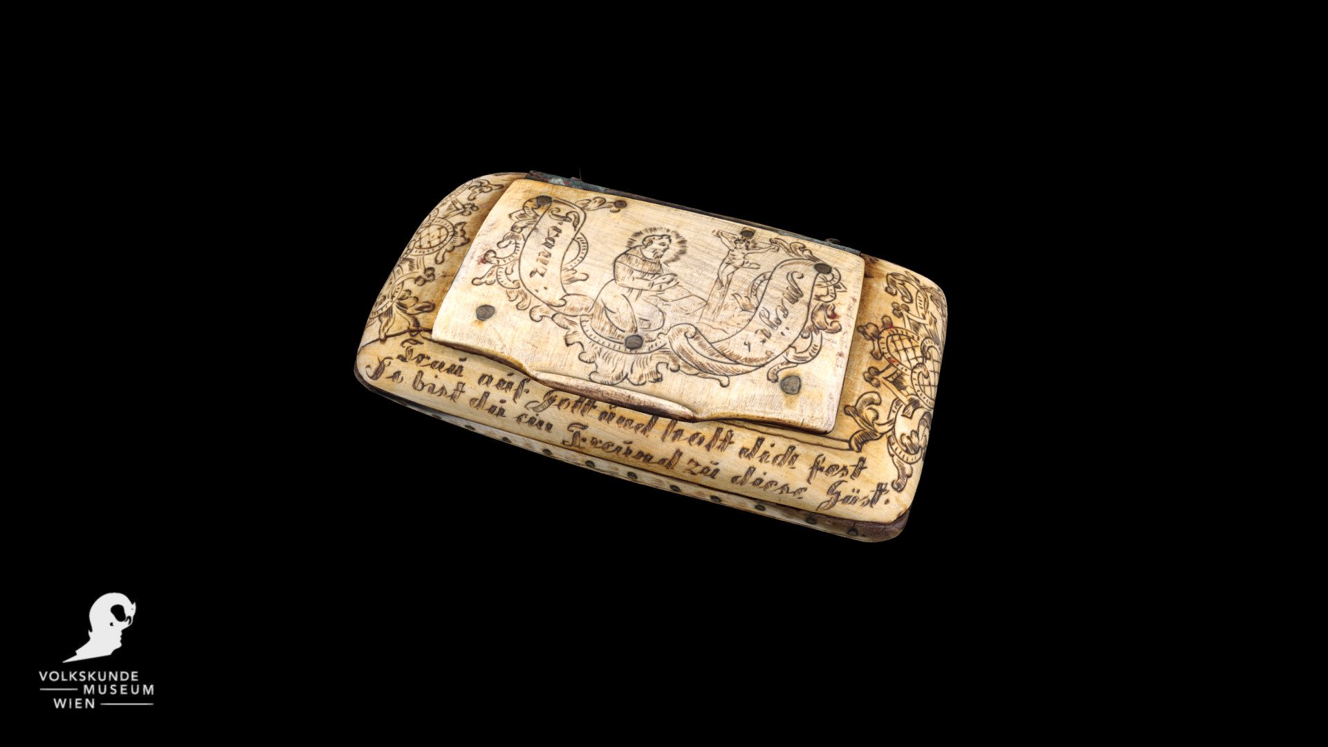 Tabakdose ÖMV 18.435 — Sketchfab embed 3D viewer