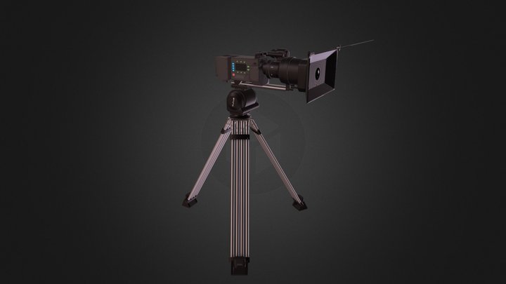 Filmset Camera 3D Model