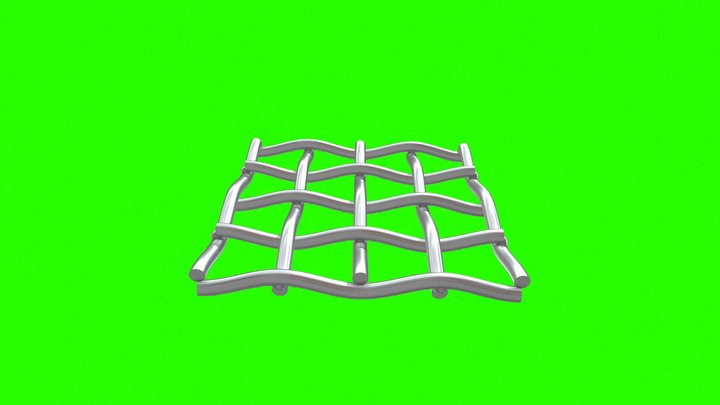 wire_mesh_1-over-1 3D Model