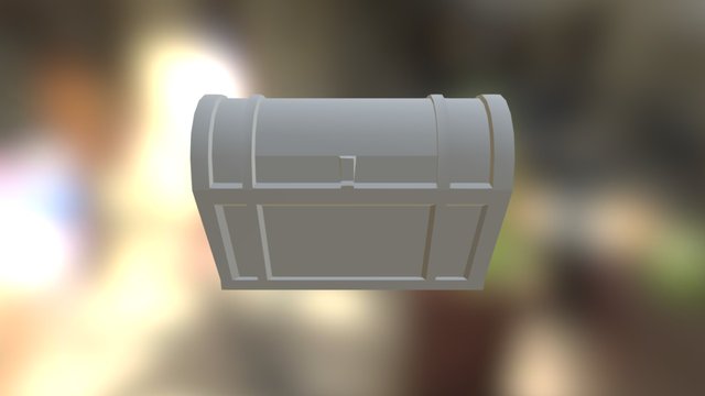 Treasure Chest 3D Model
