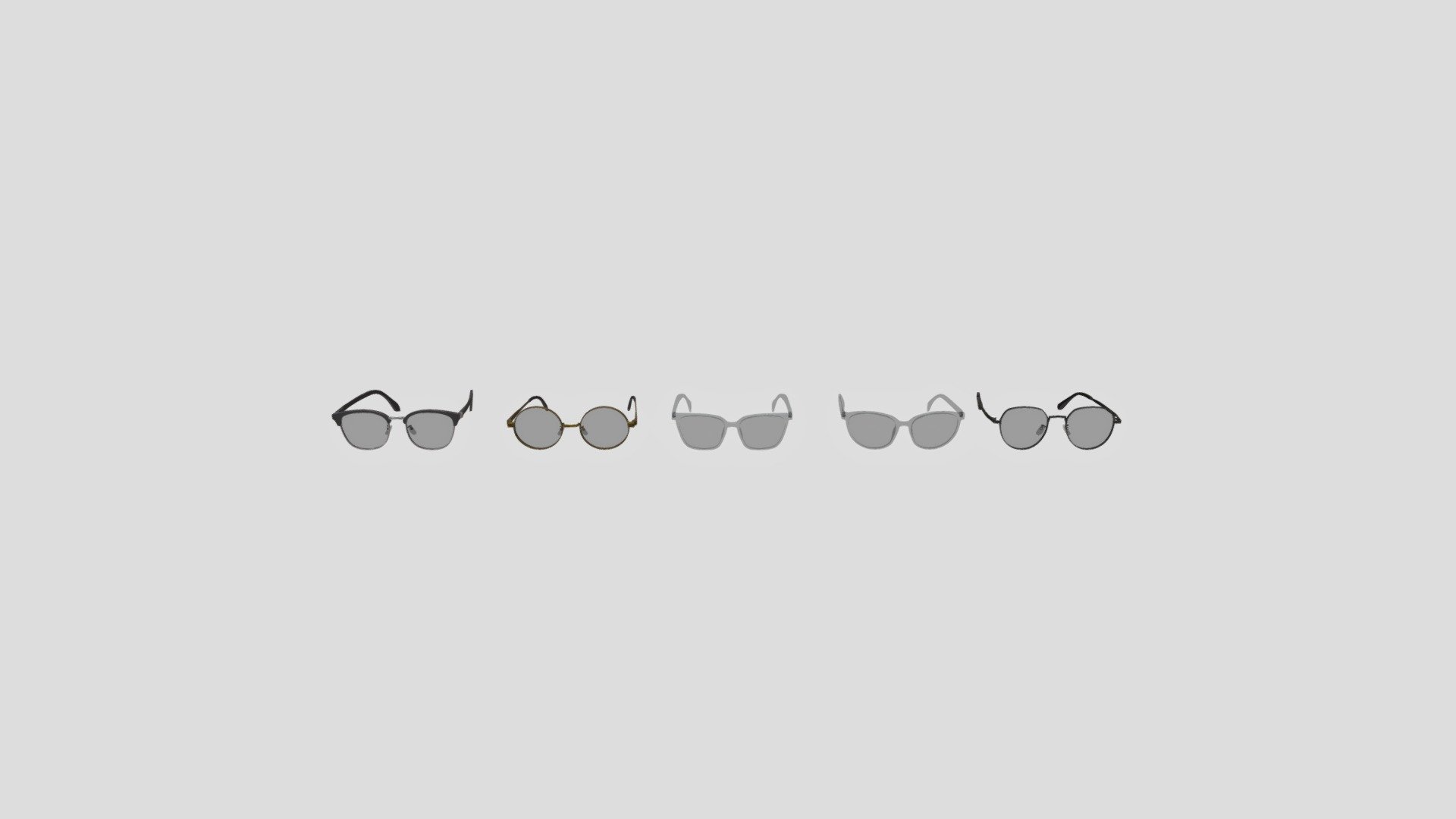 Glass Collection : 5 Spectacles