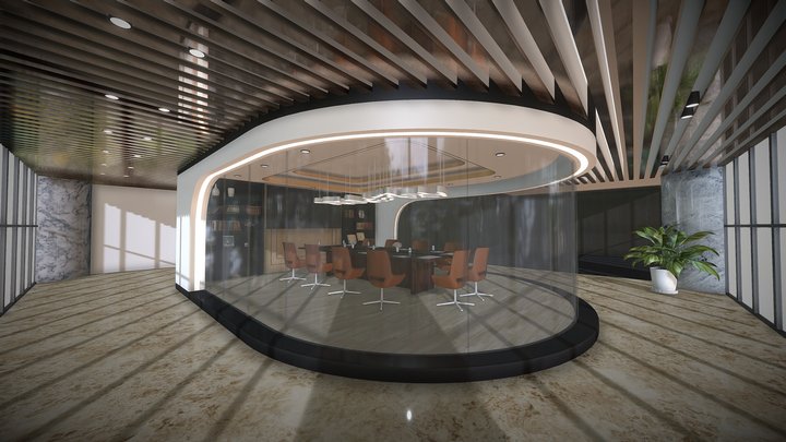 Conference Room 3D Model
