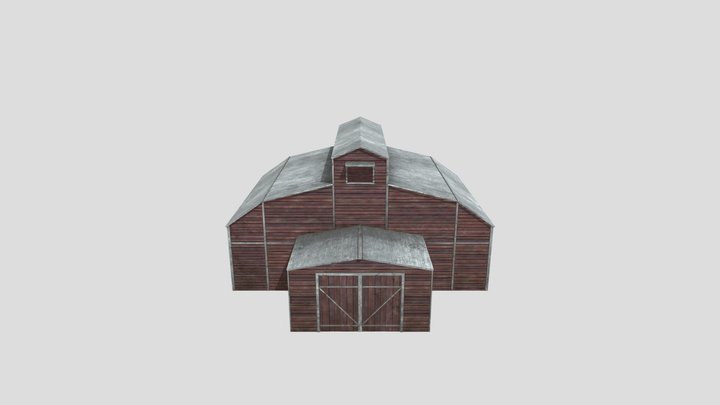 Western Barn 3D Model