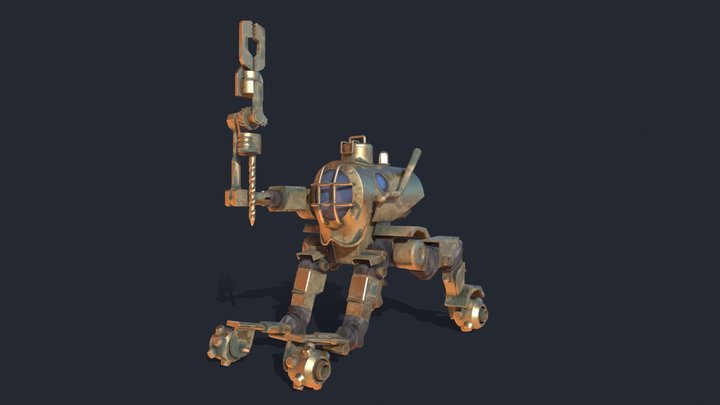 S20-classbot - Gediminas Einikis 3D Model
