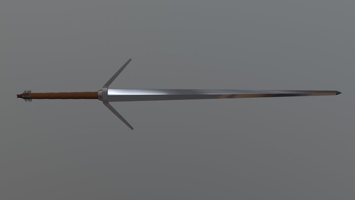 Witcher Sword 3D Model