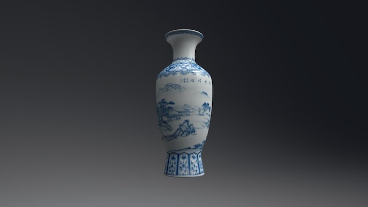 Chinese Vase 3D Model