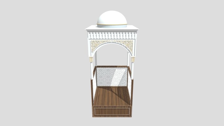 Mimbar 3D Model