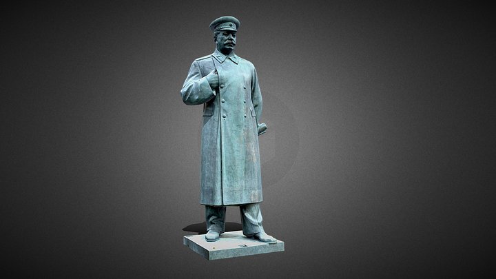 Joseph Stalin Monument 3D Model