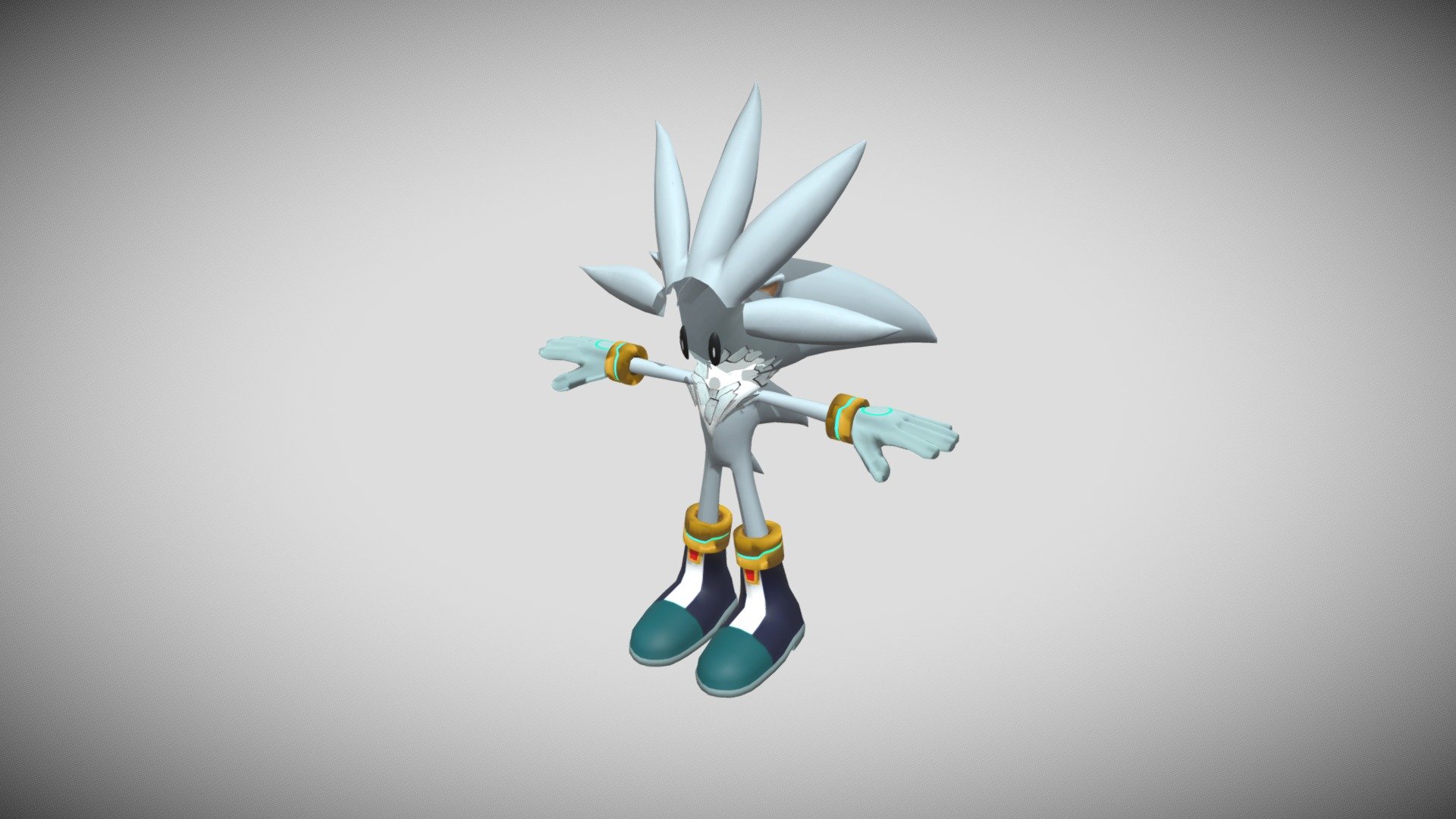 sonic-the-hedgehog-2006-silver-download-free-3d-model-by