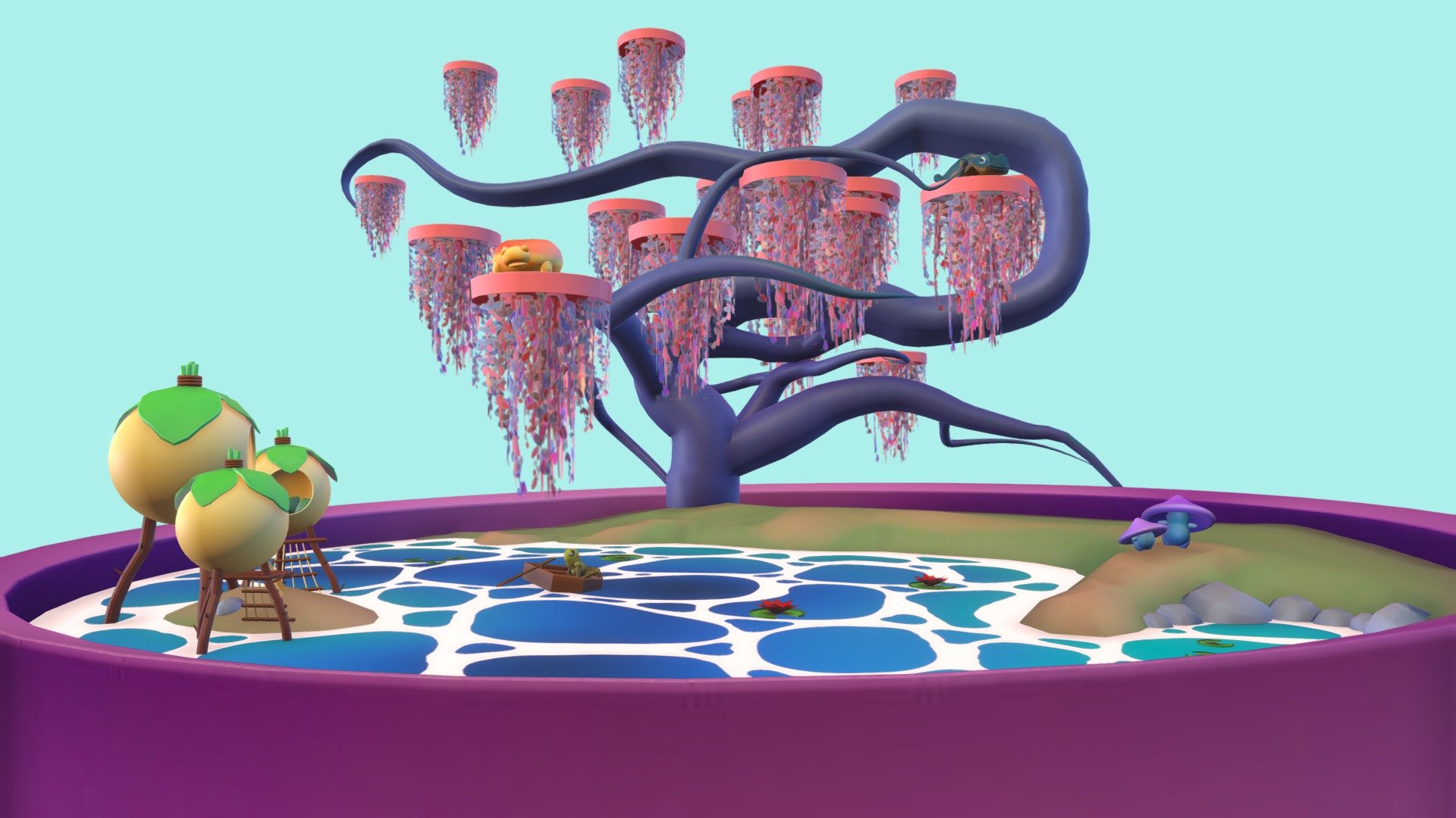 Anfybia - an exam project — Sketchfab embed 3D viewer