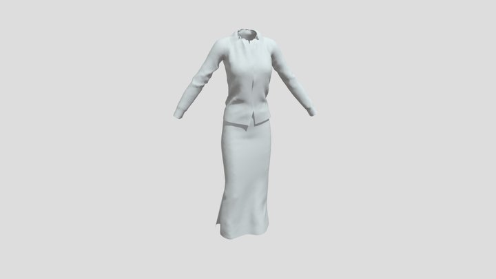 Outfit Girl 3D Model