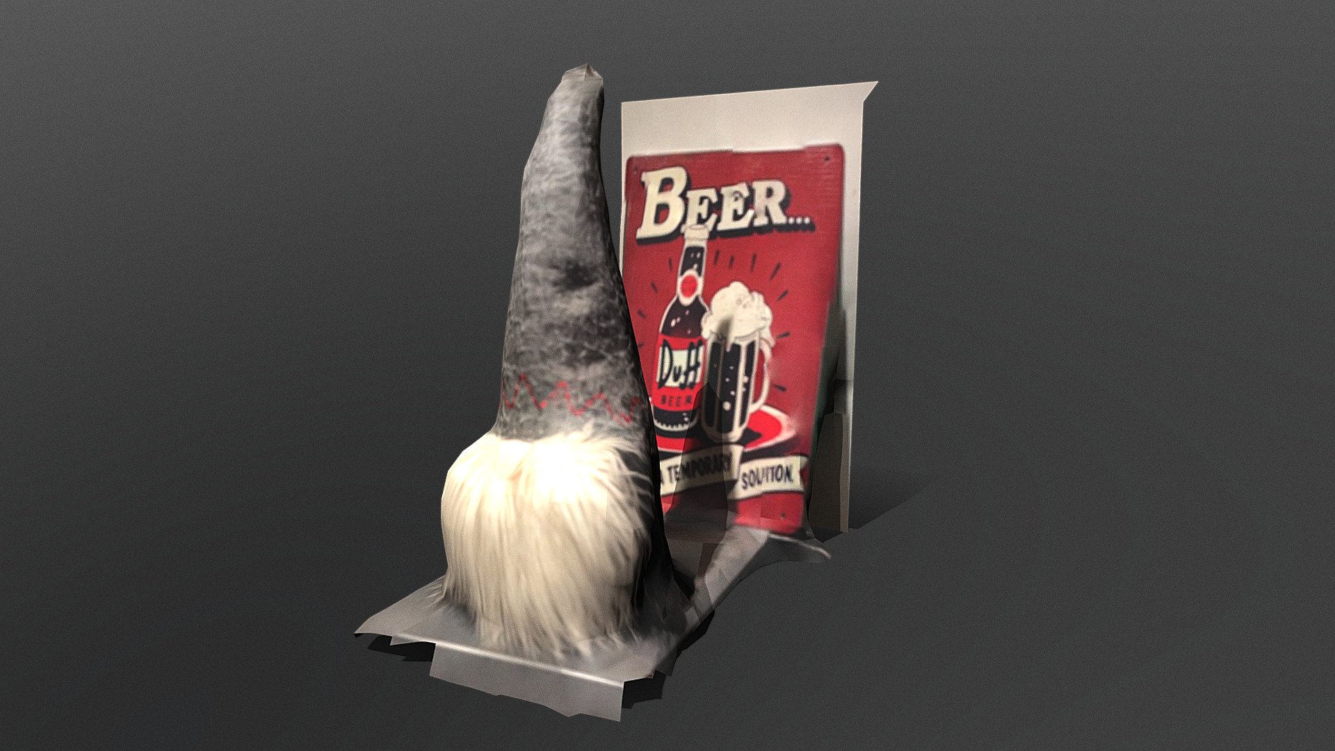 A fluffy Gnome