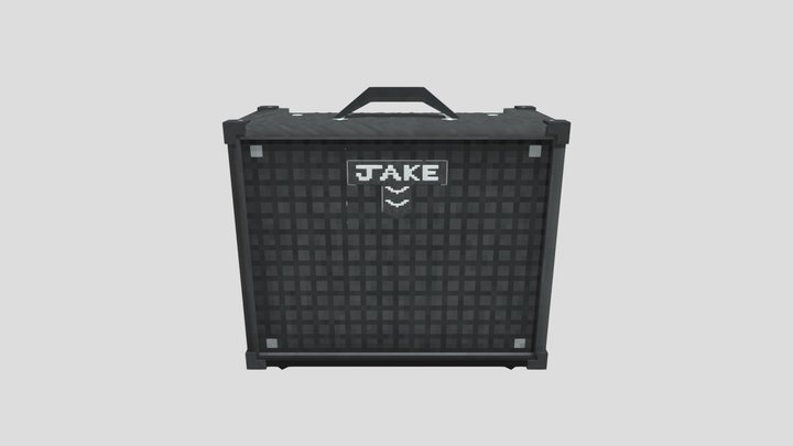 Guitar Amp 3D Model