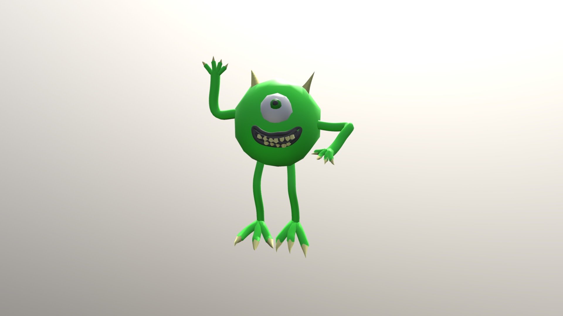 Mike Wazowski from Monsters Inc