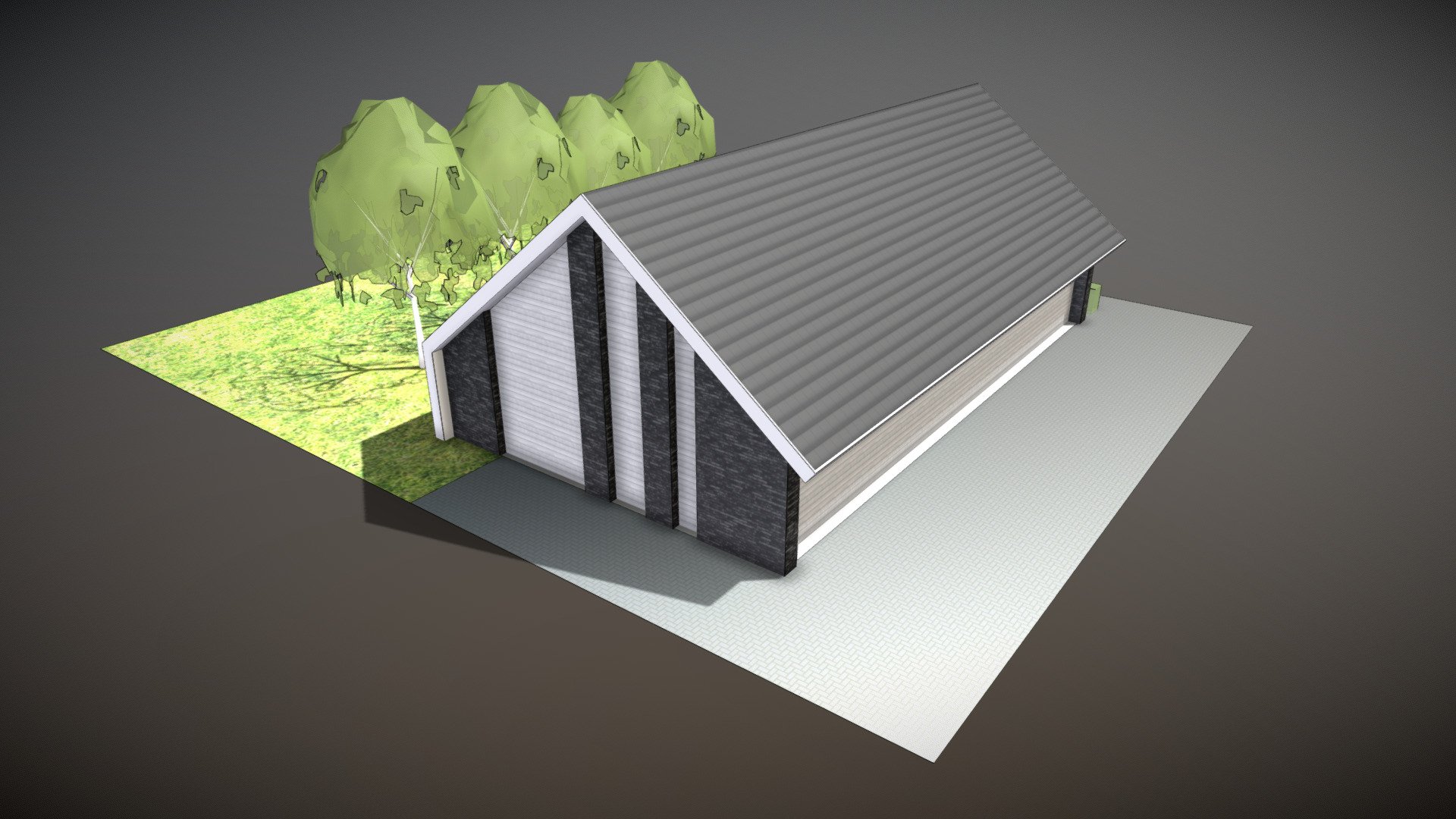 Woning voor PV-panelen