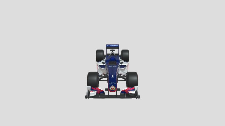 MARCH-Manchester-Speedracer-1 3D Model