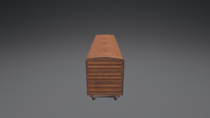 Boxcar 3D Model
