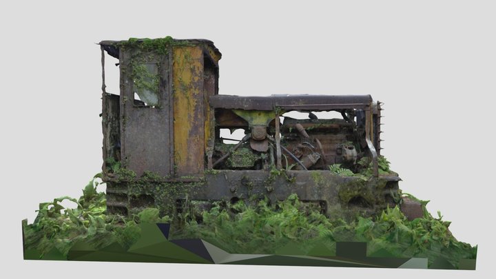 Zhanian Katoworks Locomotive 3D Model