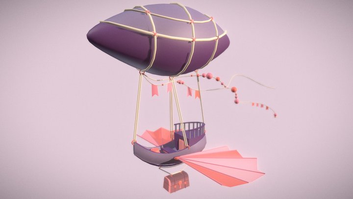 Airship 3D Model