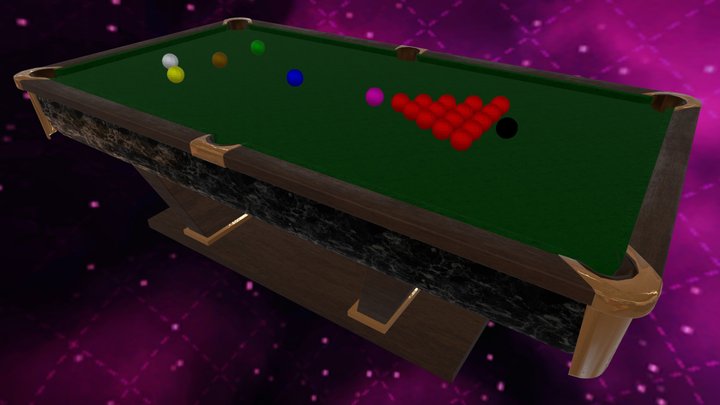 Pool-table 3D models - Sketchfab