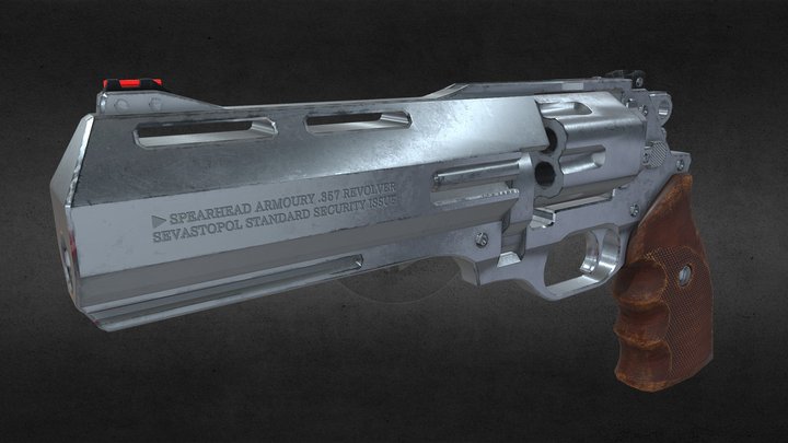 Spearhead Armoury .357Revolver 3D Model