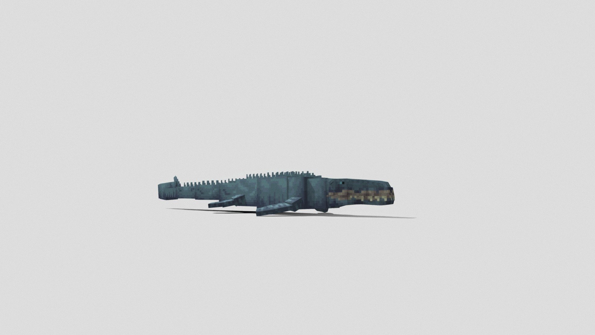 mosasaurus - 3D model by wither storm0.0 (@witherstorm0.0) [de60e90 ...