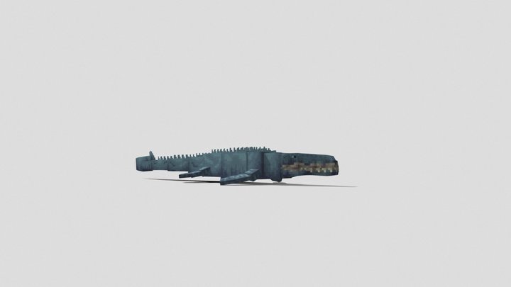 mosasaurus 3D Model